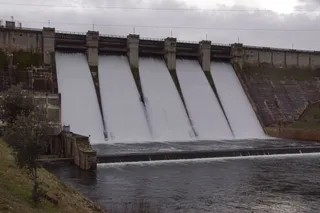 Este es el estado actual del pantano de Santa Teresa tras las lluvias de los últimos días en Salamanca | Juanes