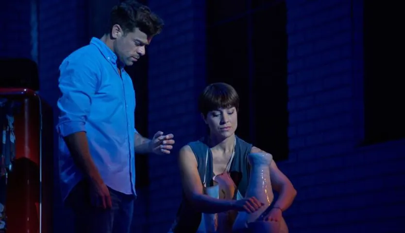 Ricky Merino y Cristina Llorente en