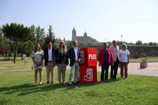 Presentación Candidaturas Congreso y al Senado PSOE de Salamanca