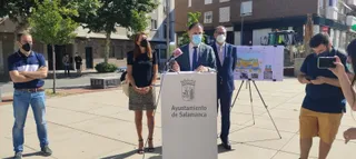 El alcalde de Salamanca visita las obras de readecuación del barrio de Tejares (4)