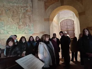 Visitantes en el Castillo de los Duques de Alba durante Semana Santa | Ayuntamiento Alba de Tormes