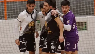 Unionistas FS celebra un gol | FOTO SALAMANCA24HORAS.COM