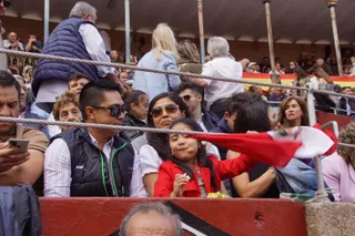 Ambiente en el tendido de La Glorieta