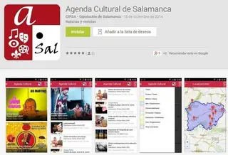 La aplicación de la agenda cultural de la provincia, disponible ya para Android