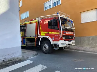 Camión de bomberos. Foto de archivo