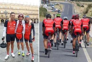 Chema Martínez y Miguel Induráin, en Salamanca por un reto solidario