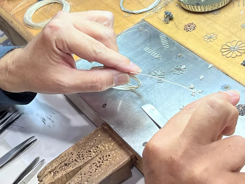 Taller de filigrana charra