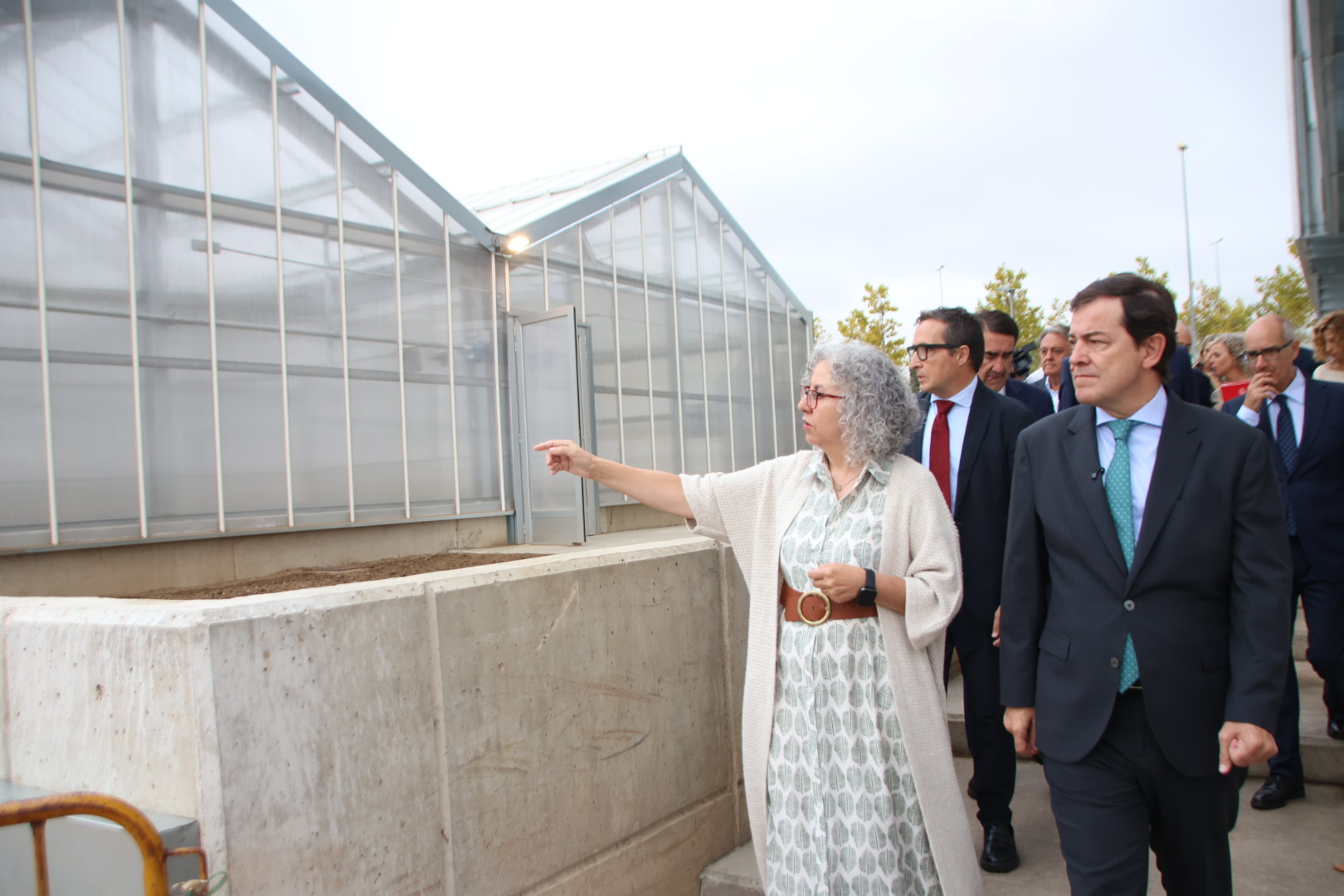 Visita a la nueva facultad de Ambientales y Agrarias