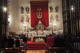 Fiestas de San Juan de Sahagún 2017: misa en la Catedral Nueva en honor al Santo
