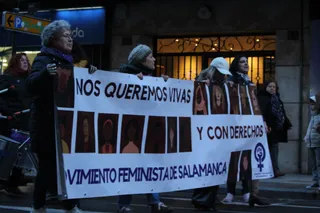Manifestación 8M en Salamanca 2025