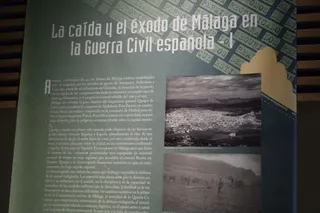 Inauguración exposición 'El éxodo de la carretera de Almería, Febrero de 1937'