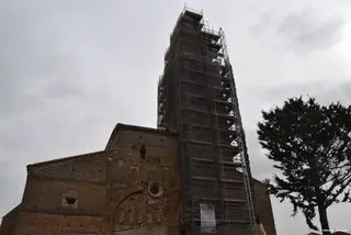 La Junta restaura la torre de la iglesia de Rágama con una inversión de 155.000 euros