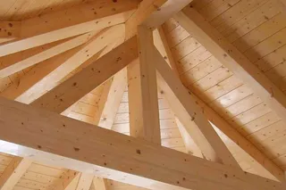 Una estructura de madera | Foto: Europa Press
