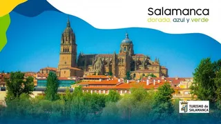 Salamanca dorada azul y verde. Foto: salamanca.es