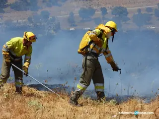 Imagen de archivo de un incendio forestal en la provincia de Salamanca | Salamanca24horas