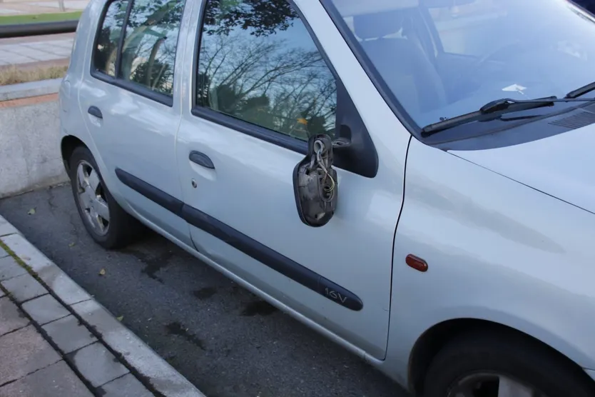 Vehículo golpeado