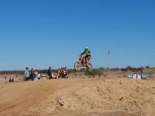 Hugo Iglesias, en la prueba de Bermillo de Sayago.
