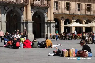 Plaza Mayor. Foto de archivo.