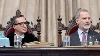 Juan Manuel Corchado y el Rey Felipe VI | Comunicación Universidad de Salamanca