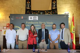 La Junta de Castilla y León preside el primer patronato de la Fundación Siega Verde junto con los alcaldes del Yacimiento Arqueológico - ICAL