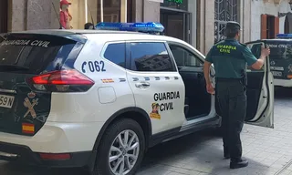 Foto de archivo de un coche de la Guardia Civil