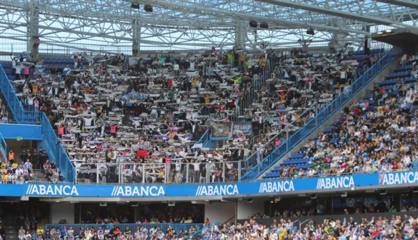 Afición de Unionistas en Riazor | USCF