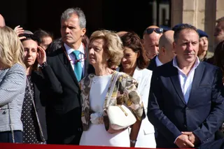 Parada militar en la Plaza Mayor y jura de bandera de los salmantinos