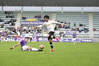 Javi Navas, ante el Palencia Cristo Atlético FOTO SALAMANCA CF UDS