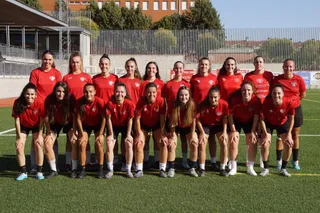 Primer entrenamiento del CD Salamanca Fútbol Femenino