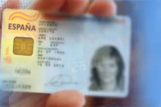DNI. Foto de archivo