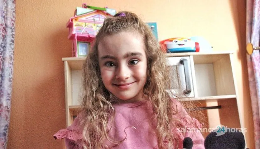 Daniela, una niña con una enfermedad rara