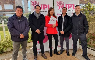 Miembros del Comité Ejecutivo Provincial de UPL Salamanca.