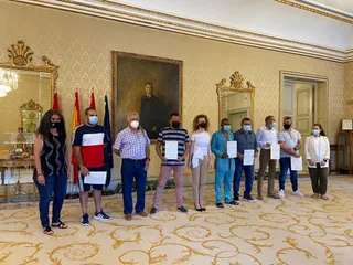 El Ayuntamiento de Salamanca entrega los diplomas del Certificado de Profesionalidad ‘Operaciones de fabricación mecánica’