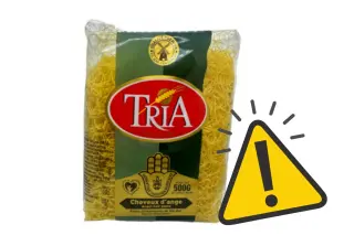 Alerta alimentaria por una pasta ‘cabello de ángel’ de la marca Tria por contener mostaza no declarada