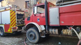 Bomberos de la Diputación de Salamanca. Foto de archivo