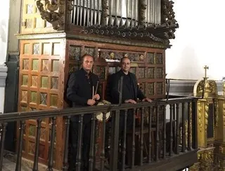 José Ramón Cid Cebrián y Manuel José Gutiérrez Hernández, concierto conmemorativo del tercer centenario del órgano de Santa María de Béjar