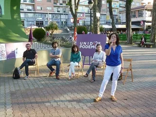 Mitin de Unidos Podemos en Béjar