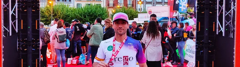 Kike Nieto en el Campeonato de España de Aquabike