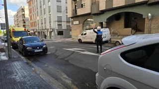 Reventón en el Camino de las Aguas con la presencia de la Policía Local