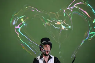 Espectáculo Dreaming Bubbles