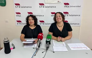 María Ascensión Blanco y Teresa Vicente