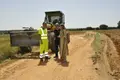 Uno de los caminos mejorados en Santa Marta 