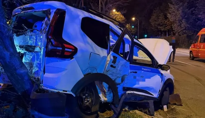 Accidente en Tejares