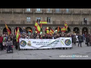 Manifestación de JUSAPOL en Salamanca