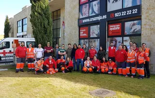 Voluntarios Cruz Roja