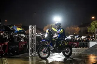 Santolino, en el Rally de Portugal