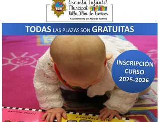 Plazo de solicitud para la Escuela Municipal Infantil de Alba de Tormes