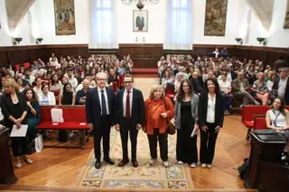  La Premio Nobel de Literatura Svetlana Alexievich participa en una sesión de diálogo en la USAL