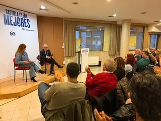 Acto del PP Salamanca junto a Agustín Sigüenza. | PP Salamanca