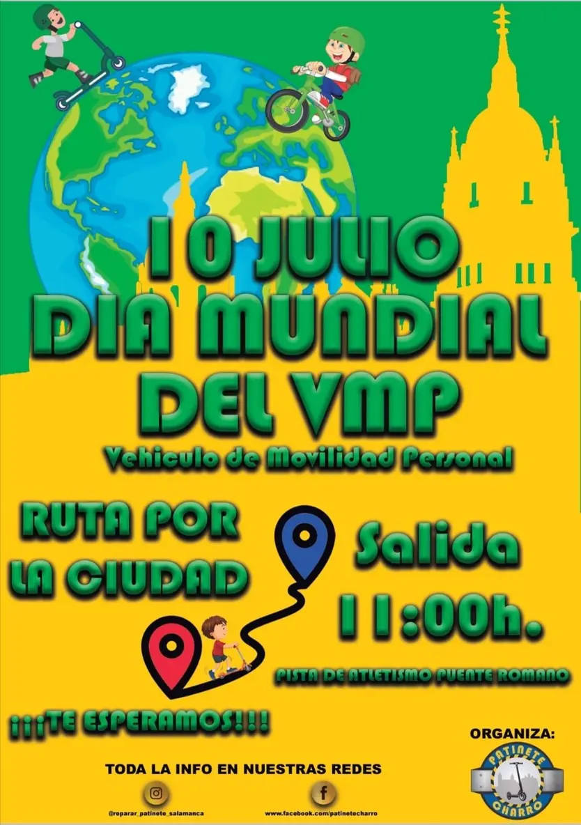 Una marcha de VMPs recorrerá Salamanca